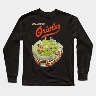 Baltimore Orioles  Baseball Long Sleeve T-Shirt